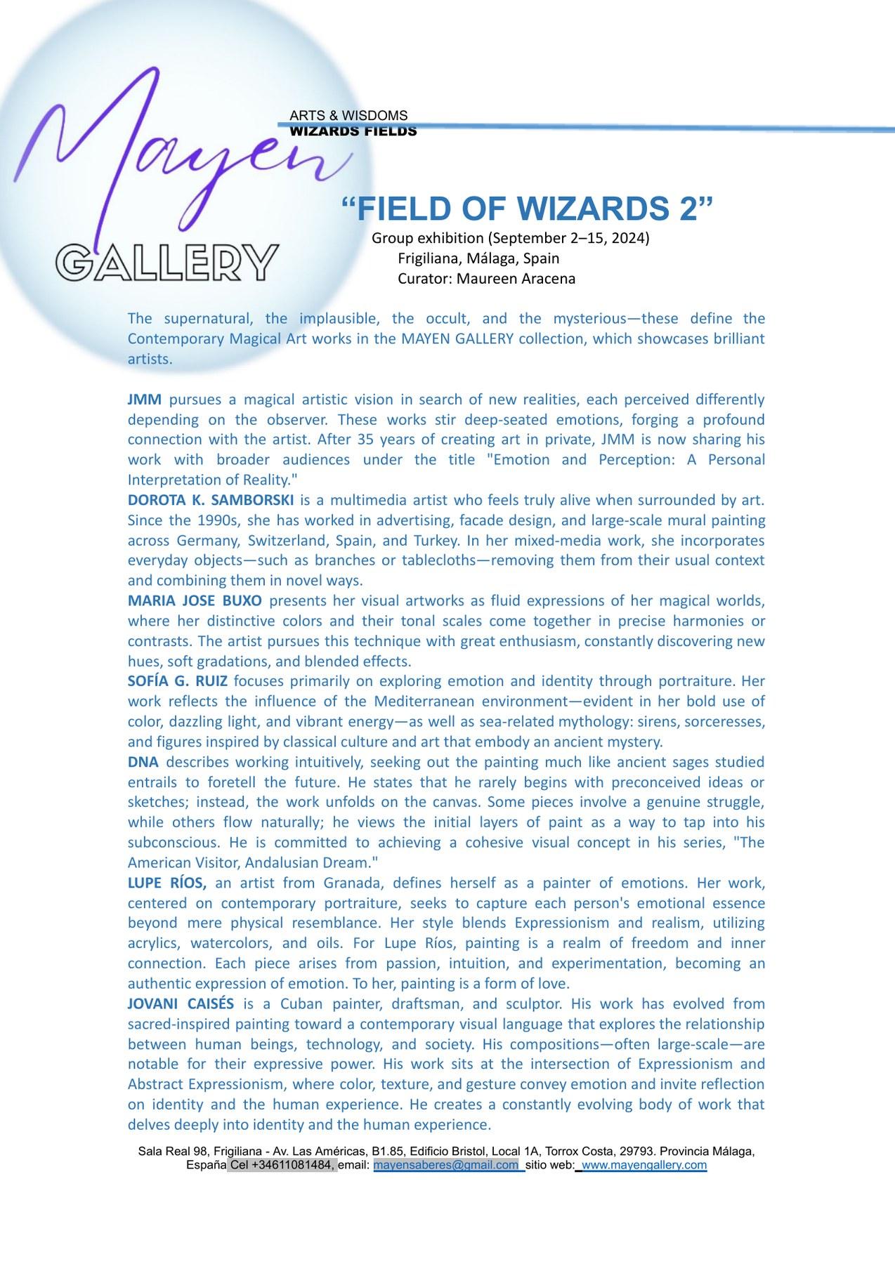 English presentation of Field of Wizards 2