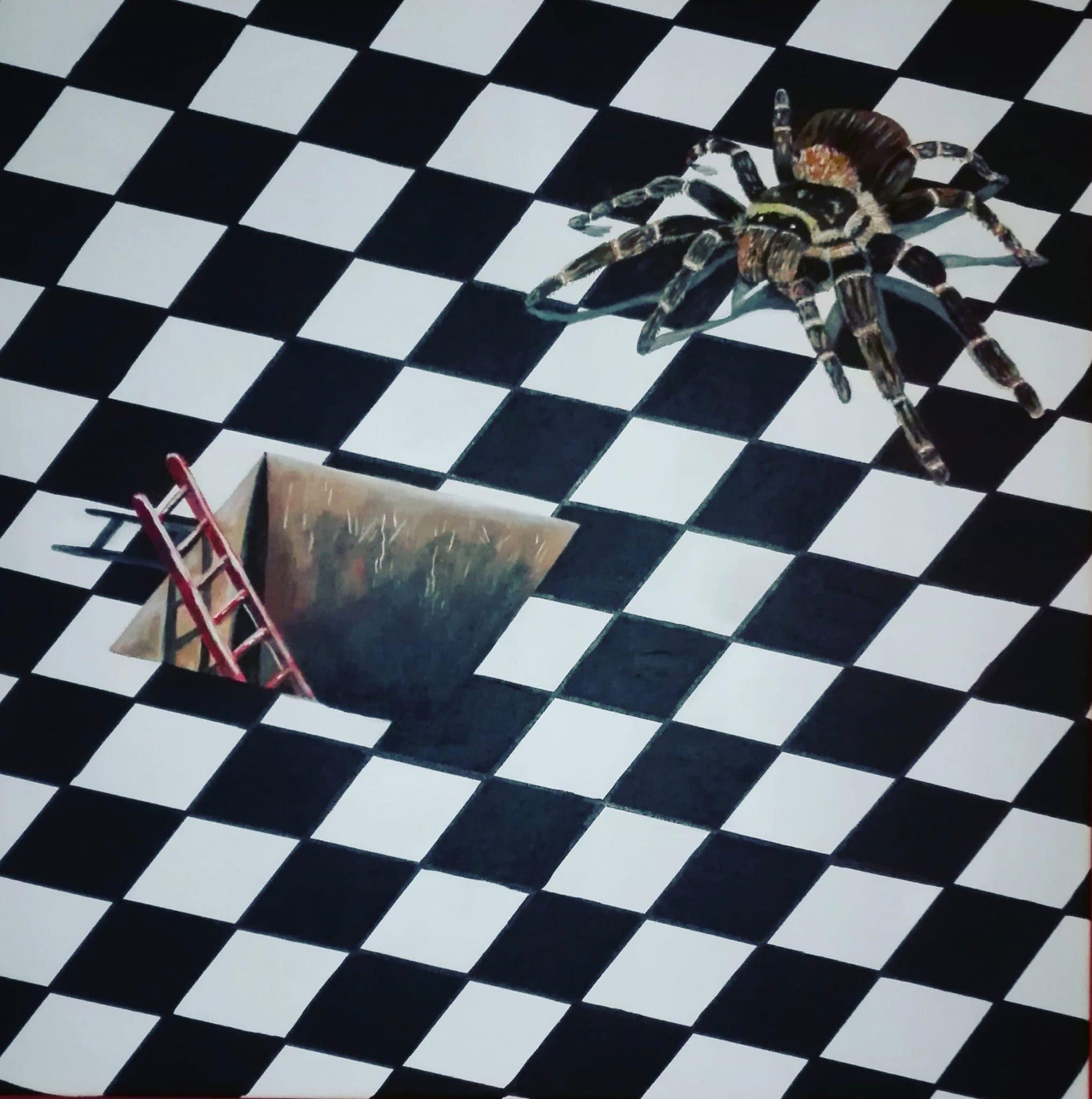 Lucha o vuelo, obra de NANZI