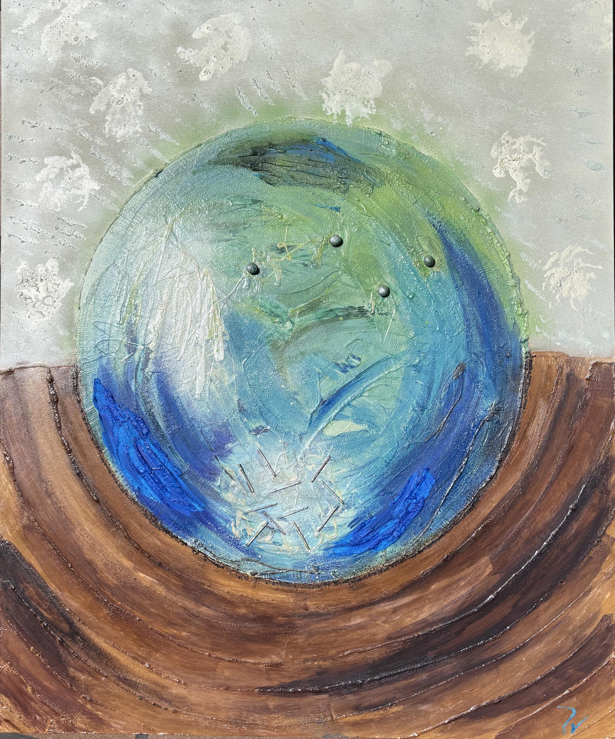 Planeta Azul, obra de PAOLA VIGNOLA