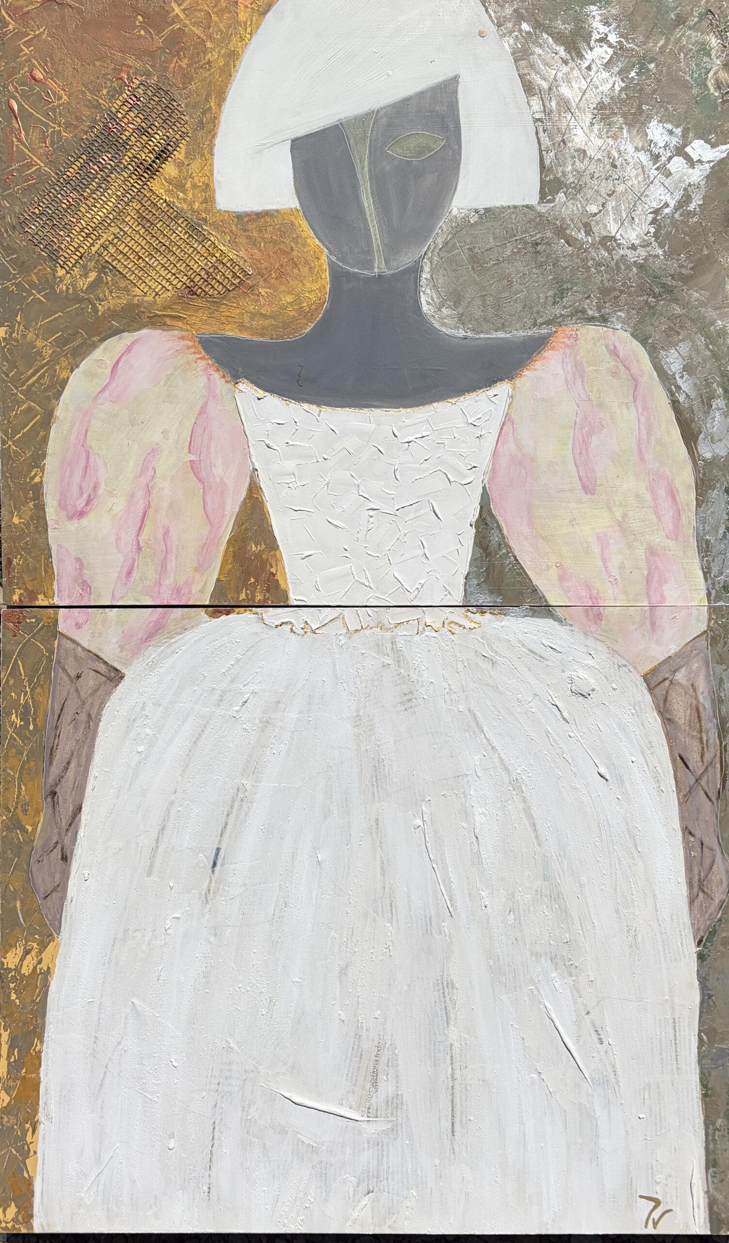 Menina Blanca – Díptico, obra de PAOLA VIGNOLA